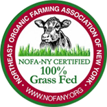 NOFA-NY Certified 100% Grass Fed Logo